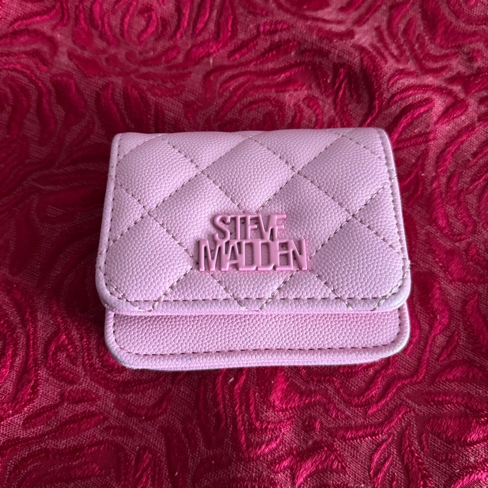 Pink Steve Madden Card wallet